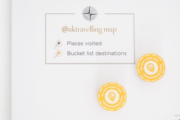 personalized uk travel map with pins