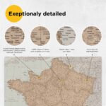 3FR-Push Pin France Map – Vintage details