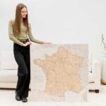 extra large france map wall map with pins 3fr