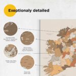 2IE-detailed Push Pin Ireland Map – Safari
