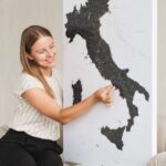 modern italy map canvas wall art 4it