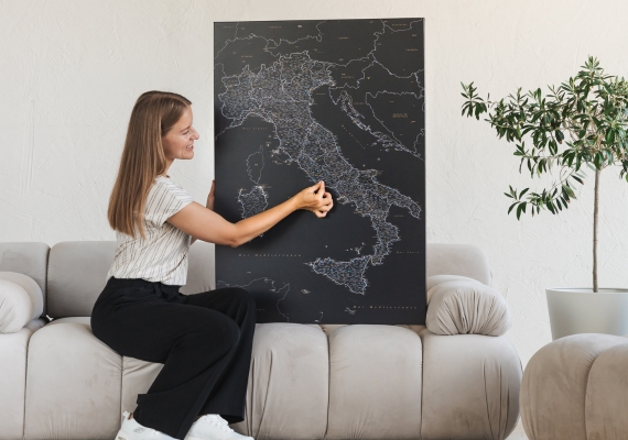 pinnable italy map on canvas 6it