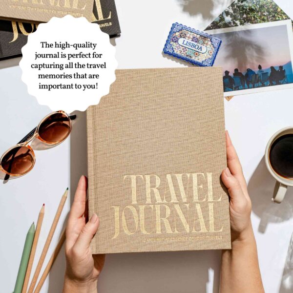 beautiful travel journal for couples travel memories tripmap