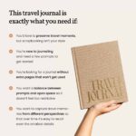 best travel journal notebook for travelers gift tripmap